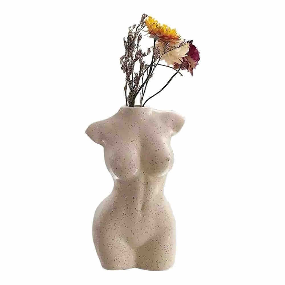 jarrón cuerpo de mujer para flores - www.midecostyle.com