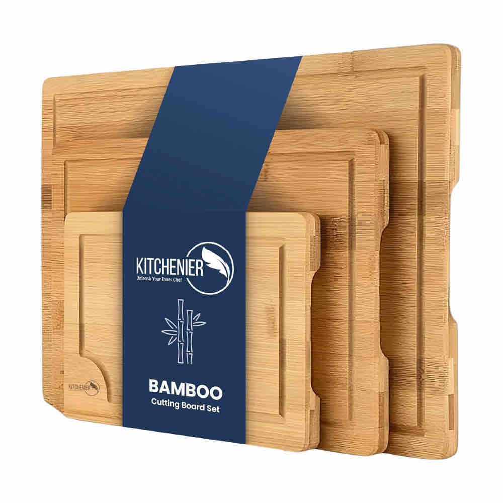 juego de 3 tablas de cortar de bambú - www.midecostyle.com